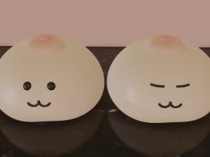 डेस्क के लिए चीची-चीची आकृति 3D प्रिंट मॉडल