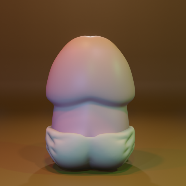 OCHINCHIN CUTE FIGURE BABY - PENIS CUTE FIGURE 3D Print Model .c4d .max .obj .3ds .fbx .stl .blend 