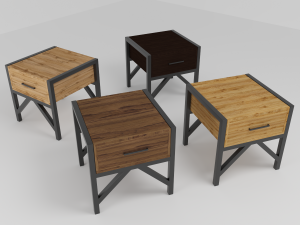 bedside cabinet 3Dモデル
