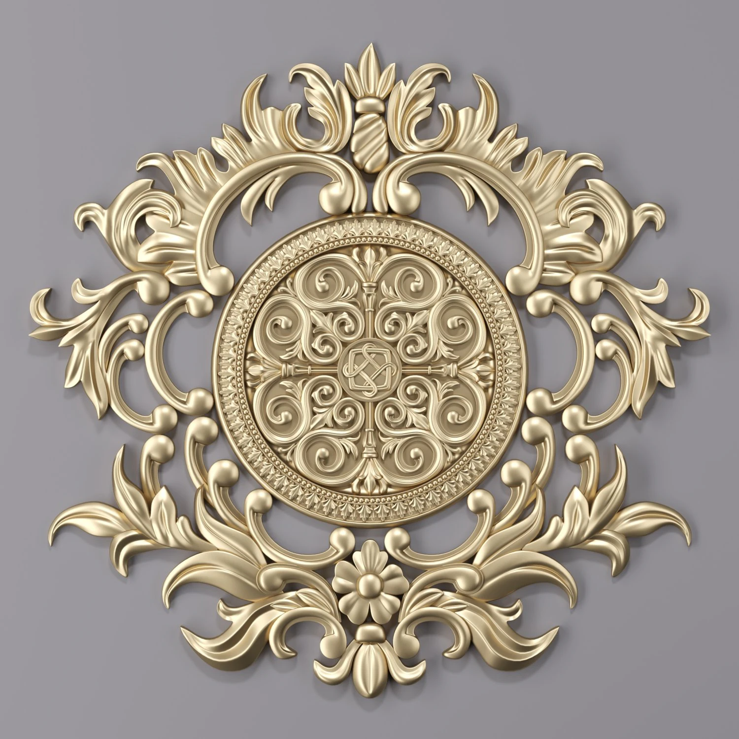 ornament 1 3D Model .c4d .max .obj .3ds .fbx .stl .blend 