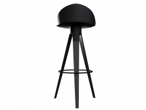 bar stool hoker falco 3D Model