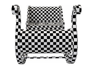 christmas santa sleigh 3D Model