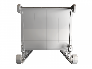 christmas santa sleigh 3D Model