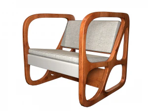 cadeira obivan naiftasarim Modelo 3D