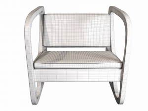 chair obivan naiftasarim Modelo 3D
