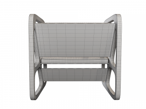 chair obivan naiftasarim Modelo 3D