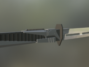 katana Modelo 3D