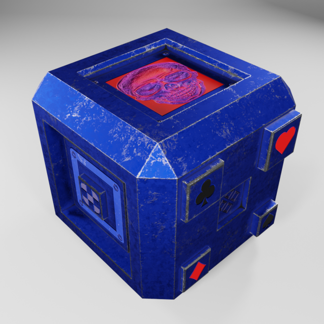 cube 3D-Modell .c4d .max .obj .3ds .fbx .stl .blend 