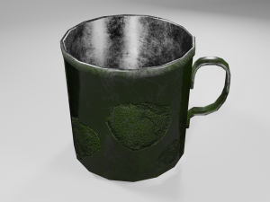 metal cup Modello 3D