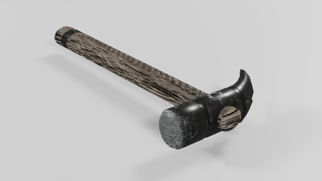 hammer 3D मॉडल .c4d .max .obj .3ds .fbx .stl .blend 