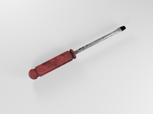screwdriver Modelo 3D