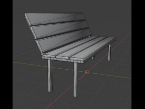 bench lp dirty style 3D Model