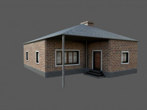 game model of the house Modelo 3D