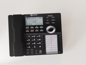 desktop phone - low poly - pbr 3Dモデル