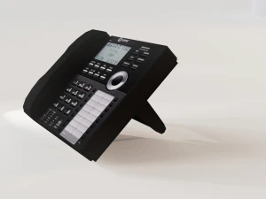 Desktop phone - low poly - pbr 3D Model