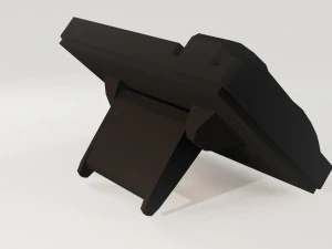 Desktop phone - low poly - pbr 3D Model
