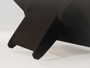desktop phone - low poly - pbr 3Dモデル
