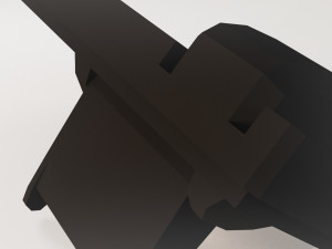 desktop phone - low poly - pbr 3Dモデル