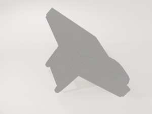 desktop phone - low poly - pbr 3Dモデル