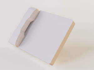 desktop phone - low poly - pbr 3Dモデル