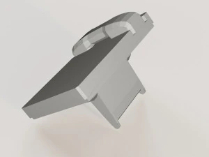 Desktop phone - low poly - pbr 3D Model