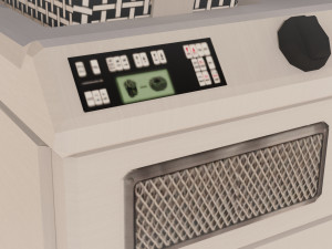 fryer low poly pbr 2k texture 3D Модель