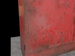 industrial transformer - low poly - pbr 3D Model