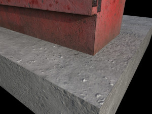 industrial transformer - low poly - pbr Modello 3D