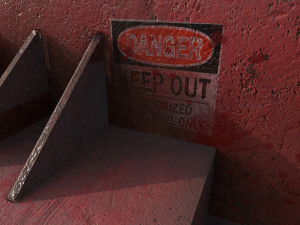 industrial transformer - low poly - pbr Modello 3D