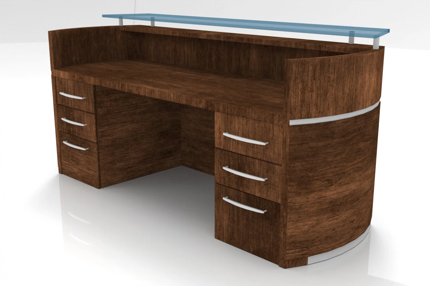office table - low poly - pbr - game ready 3D Model .c4d .max .obj .3ds .fbx .stl .blend 