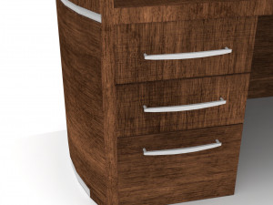 office table - low poly - pbr - game ready 3D मॉडल
