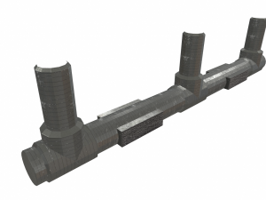 airduct ceiling low poly pbr 3D Model