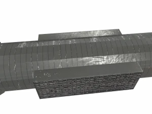 airduct ceiling low poly pbr 3D Model