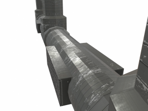airduct ceiling low poly pbr 3D Model