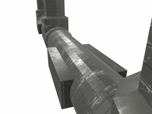airduct ceiling low poly pbr 3D Model