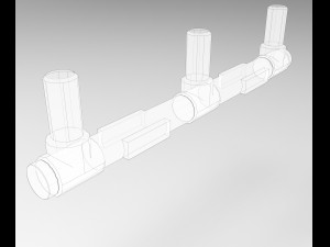 airduct ceiling low poly pbr 3D Model