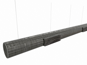 airduct hanging low poly - pbr 3D-Modell