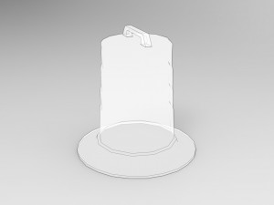 barrel road construction 3D Модель
