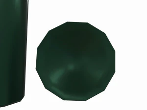 wine bottle - low poly - pbr - game ready 3D Model