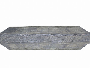 concrete barrier -low poly - pbr 3D-Modell