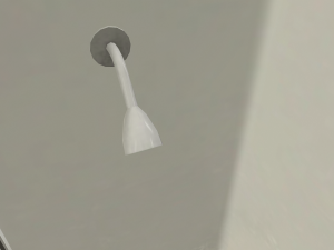 shower tub low poly - pbr - game ready 3D Model
