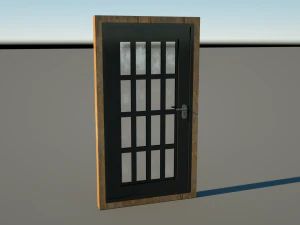 3D kapı - ana giriş 3D Model