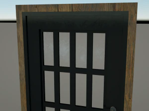 3d door - main entrance 3D Model
