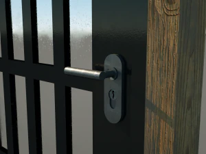 3d door - main entrance 3D Model