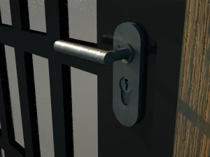 3d door - main entrance 3D Model
