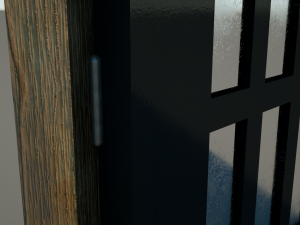 3d door - main entrance 3D Model