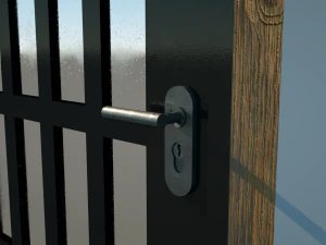 3d door - main entrance 3D Model