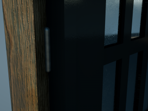 3d door - main entrance 3D Model