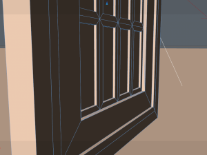3d door - main entrance 3D Model