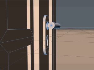 3d door - main entrance 3D Model